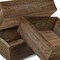Ekena Millwork Square, Closed Back, Vintage Farmhouse Shadow Box Shelves, Barnwood Decor Collection, PK3 DECR15SBSQCBBR - alternate 8